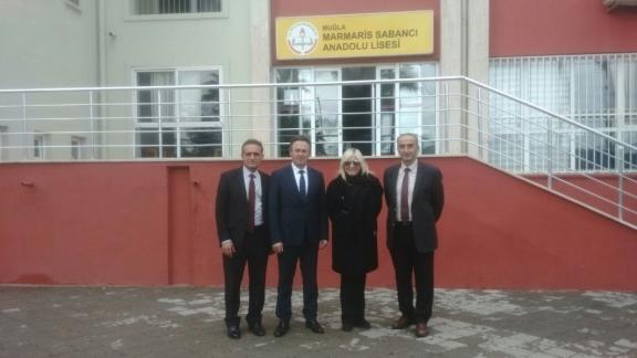 İlçe Milli Eğitim Müdürümüz Züleyha ALDOĞAN Sabancı Anadolu Lisesi´ni Ziyaret Etti