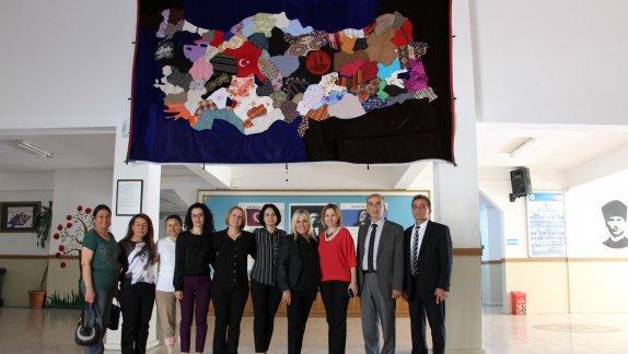 Marmaris Evren Paşa İlkokulu 3/A Sınıfı öğrencileri ve velilelerinden İlmek İlmek Türkiye Buram Buram Anadolu Çalışması