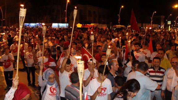 15 Temmuz Demokrasi ve Milli Birlik Günü Etkinlikleri kapsamında Milli Birlik Yürüyüşü Gerçekleştirildi.
