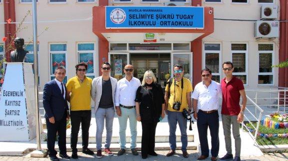 İlçe Milli Eğitim Müdürümüz Sn. Züleyha ALDOĞAN Selimiye Şükrü Tugay İlk/Ortaokulunu ziyaret etti.