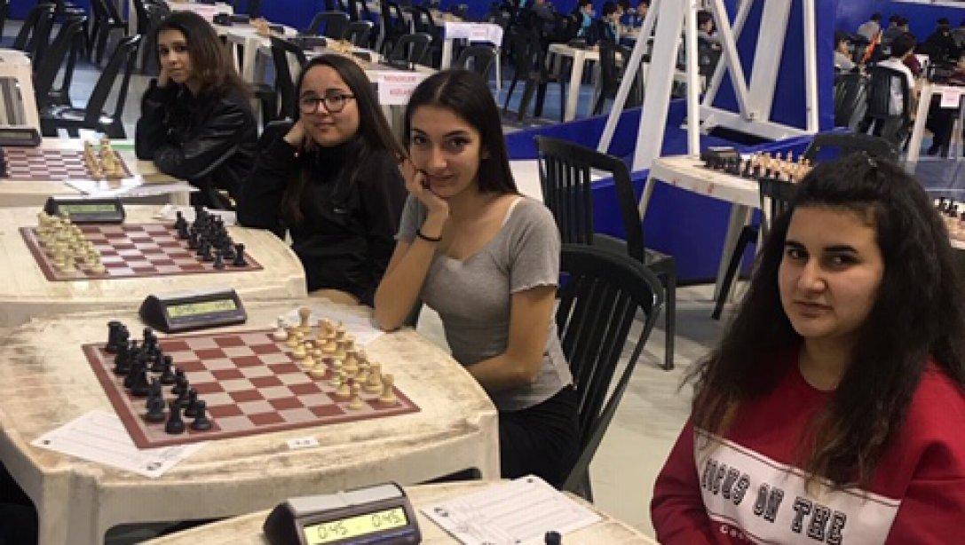Halit Narin Mesleki ve Teknik Anadolu Lisesi Öğrencileri Muğla İl Genelinde Düzenlenen Okul Sporları, Satranç Turnuvasından Üçüncülükle Döndüler 