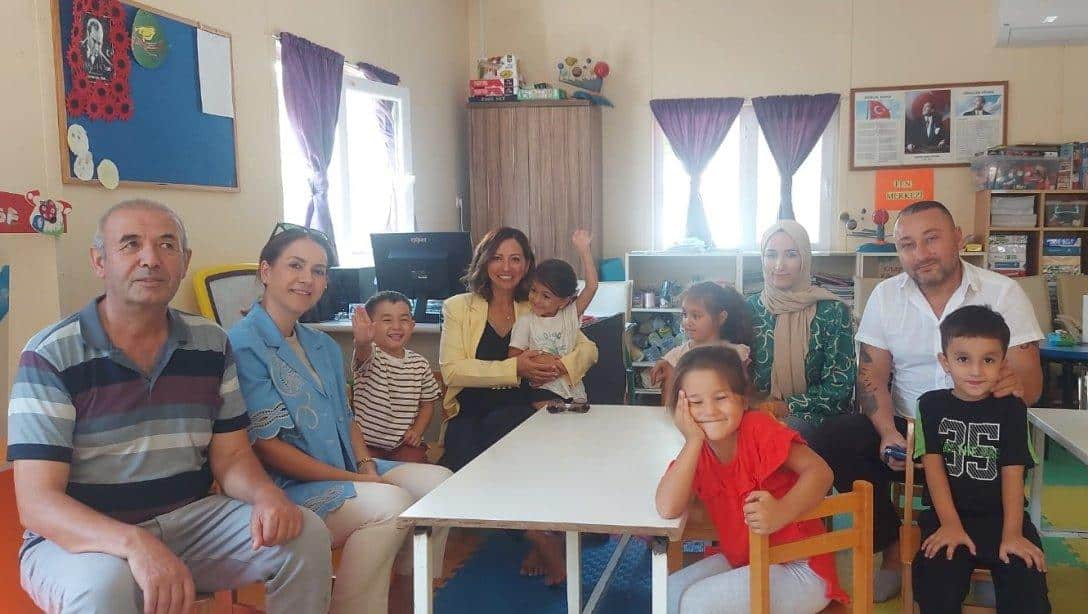 İlçe Milli Eğitim Müdürümüz Sayın Serap AKSEL, Bozburun İlkokulunu ve Ortaokulunu ziyaret etti.