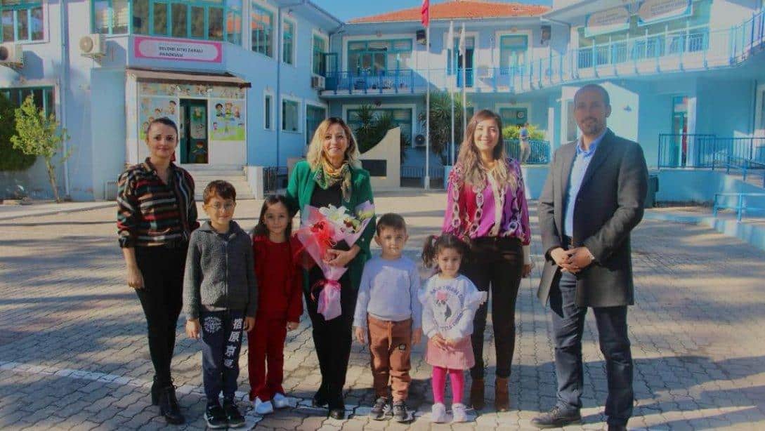 İlçe Milli Eğitim Müdürümüz Sn. Serap AKSEL, Beldibi Sıtkı Zaralı İlk/Ortaokulunu Ziyaret Etti