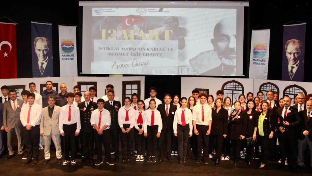 12 Mart İstiklal Marşı'nın Kabulü ve Mehmet Akif Ersoy'u Anma Günü Töreni Gerçekleştirildi