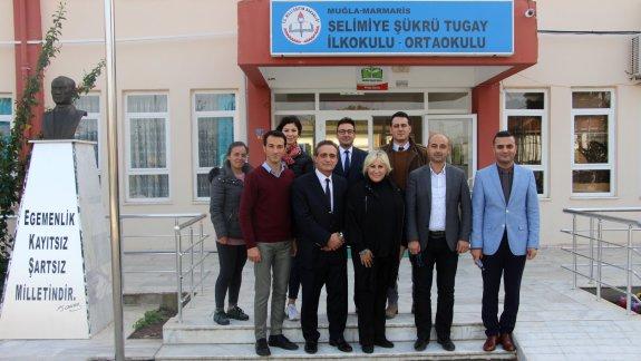 Müdürümüz Züleyha ALDOĞAN Selimiye Şükrü Tugay Ilk/Ortaokuluna ziyarette bulundu