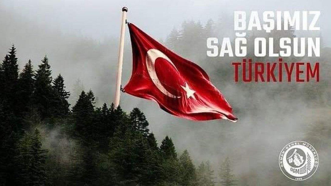 İçmeler Mahallemizde çıkan orman yangınında , Yangın Söndürme Ekibi Görevlisi Görkem HASDEMİR, şehit olmuştur. Şehidimize Allah'tan rahmet diliyoruz. Milletimizin başı sağ olsun.