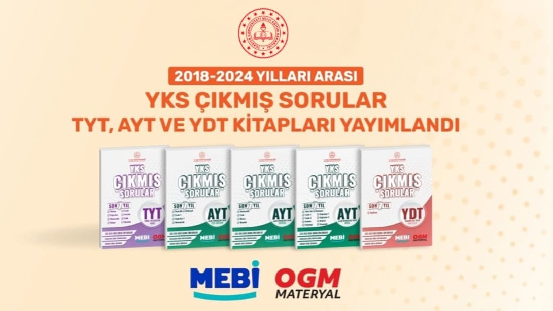 YKS 2018-2024 ÇIKMIŞ SORU KİTAPLARI, ÇÖZÜM VİDEOLARIYLA 